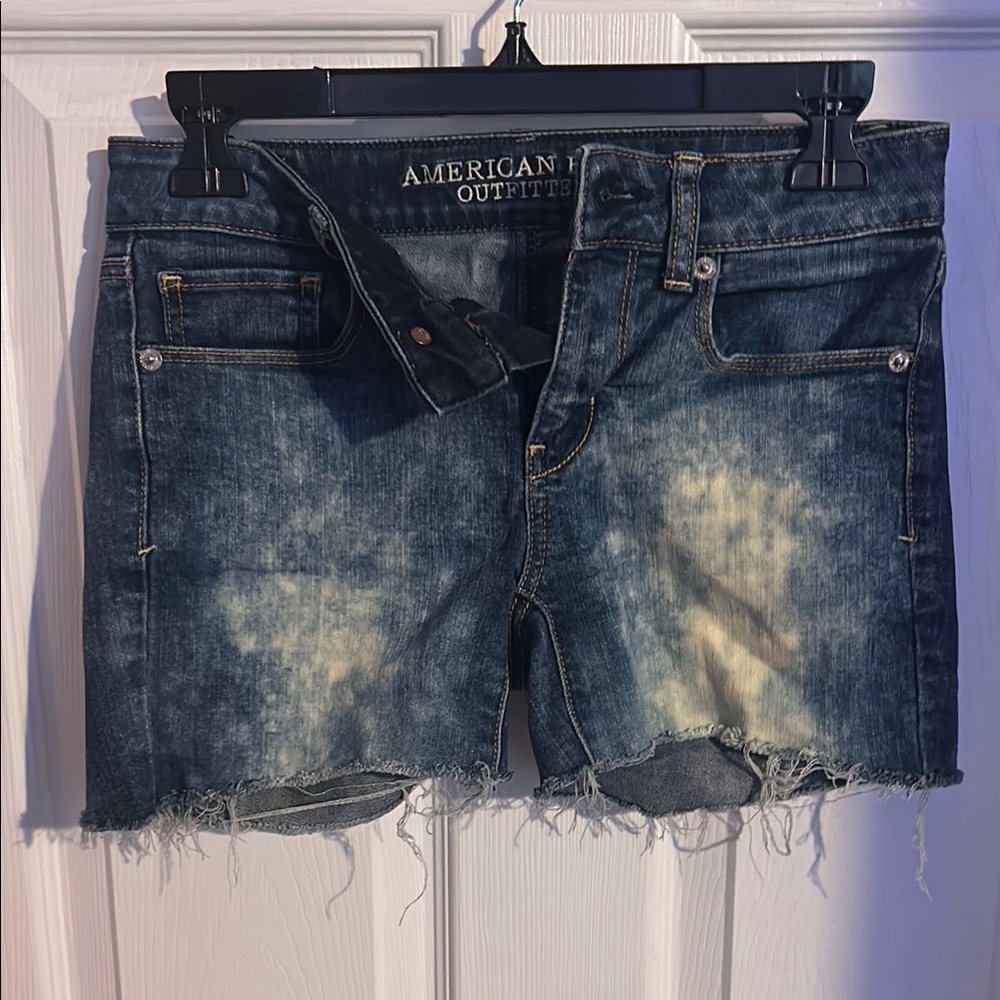 American Eagle Outfitters Distressed Denim Shorts